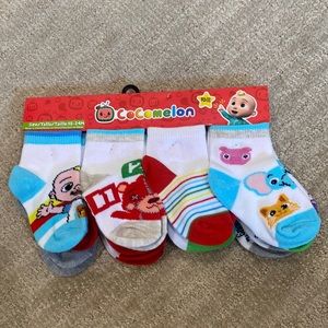 Cocomelon theme 10 pack baby socks